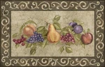 Ceramic Tile Mural Kitchen Backsplash Traditional Fruit I- Food Chef New. Price: $66.00.