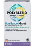 Custom Building Products Polyblend #19 Pewter 10 Lbs. Non-sanded Grout, Silver New. Price: $17.88.