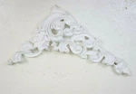 Kinsley Onlay, Right Ekena Millwork 11 3/4"W X 15 3/4"H 3/8"P Furniture Deco Open. Price: $25.00.