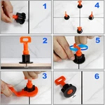 Tile Leveling System Kit With 100PCS Leveler & 2 Special Wrenches 500P... New. Price: $30.86.
