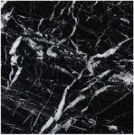 Ackland AKTMT12X12P-PL 12" Marble Solid Floor Wall Tile Imperial Ink New. Price: $2700.00.