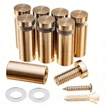 Kainga 8 Pcs Standoff Screws 1/2 X Stainless Steel Sign Holder Silver Us New. Price: $13.99.
