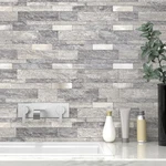 Vaovi Backsplash Tile Peel And Stick Kitchen Stone Subway Linear Mosaic Bathr... New. Price: $83.72.