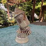 Apollo Ceramic Figurine Spacecraft Shaped Kentucky Pottery 1969 Astronauts Theme Used. Price: $89.00.