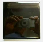 Wall Daltile Usa 1970S Porcelain 4-1/4" Sq. Ceramic Black Gloss Vtg Open. Price: $24.90.