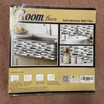 ART3D 10 Sheets Self-adhisive Wall Tiles Room Decor Open. Price: $10.00.