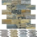 ART3D Peel And Stick Distressed Rustic Panel 5-SHEET, Baywood New. Price: $25.77.