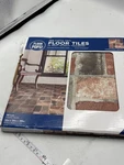 Floorpops Peel Stick Vinyl Tiles Harvard Brick Red 10 12X12 0.06IN New. Price: $17.47.