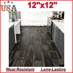 Wallercity Dark Brown Peel And Stick Tile Vinyl Flooring Wood Grain Panels New. Price: $20.27.