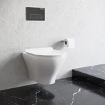 Swiss Madison SM-WT460 Monaco Wall Hung Toilet White New. Price: $231.22.
