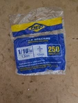 Qep 10006Q 1/16-INCH Spacers For Spacing Of Floor Wall 250-PIECES New. Price: $10.00.