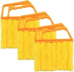 3PCS Detachable Car Air Vent Duster Tool With 7-FINGER Microfibe Color: Orange New. Price: $12.99.
