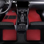 Lsxuanchu Luxury Faux Leather All Weather Car Floor Mats 4PC Wine Red New. Price: $63.84.