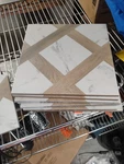 Msi Marble Wood White 10"X10" Matte Porcelain Floor And Wall Tiles Pcs Brok Open. Price: $40.00.