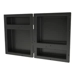 Redi Niche Quad Recessed Shower Shelf- Black, Four Inner Shelves, 32-IN... New. Price: $187.63.