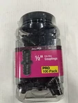 Apollo PXPAC12100JR 1/2 In. Plastic Pex-b Barb Coupling Pro (pack Of 100) New. Price: $39.99.