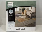 Trafficmaster Assorted Pattern Peel & Stick 24"X24" Carpet Tile Square 10/CASE Open. Price: $19.95.
