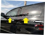 Sizver Polished Stainless Steel Window Sills Trims For 2014-2018 Chevy New. Price: $65.63.