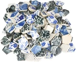Mixed Vibrant Color Broken Ceramic Tiles For Crafts Mosaics, Polished China New. Price: $29.62.
