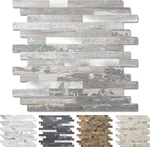Peel And Stick Wood Metal Backsplash On Tiles For Kitchen New. Price: $51.80.