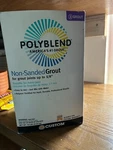 Nos 10-POUND Polyblend #60 Charcoal Non-sanded Grout For Joints Up To 1/8" New. Price: $29.99.