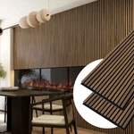 Woody Walls 46" Slat Panels, Acoustic Paneling, 2 Panels/box New. Price: $129.00.