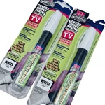 Grout-aide Marker Covers Stains Anti-bacterial White As Seen On Tv SET/2 New. Price: $12.99.