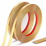 Gold Trim Peel And Stick 0.4'' 394''L Total Tape, 2 Rolls Self-adh New. Price: $18.42.