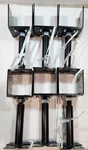 Pylex Adjustable Deck Support Multi Format 33-66 Black (6 Pack) 12098 New. Price: $130.00.