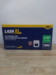 1,000/CT Qep Lash Xl White 1/16 In. Plastic Clip Tile Leveling System - Sealed New. Price: $39.99.