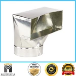 4" X 10" 6 Galvanized-steel 90-DEGREE Floor Ceiling Heat Ac Register Duct Boot New. Price: $19.99.