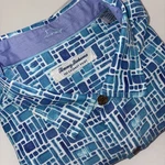 Tommy Bahama Coconut Point Camp Shirt Blue Pebble Tiles Print Island Zone Xxl Pre-owned. Price: $32.99.