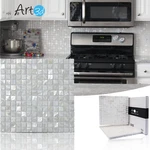 ART3D 10PACK Mother Of Pearl Shell Mosaic Tile For Kitchen Backsplash 12 X In New. Price: $69.99.