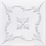 Ceiling Tiles, Decorative Foam, Glue Up, Saratov 20" X White, 40 Pieces New. Price: $110.00.