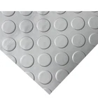 4 X 9 Rubber-cal "coin-grip Metallic" Pvc Flooring 2.5MM New. Price: $79.95.