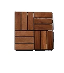 Hardwood Interlocking Patio Deck Tiles (pack Of 10, X 12"), Acacia D... New. Price: $59.99.