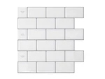 ART3D Peel And Stick Backsplash 12X12 Inch Self-adhesive Subway Wall TILES(10P) Open. Price: $29.99.