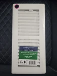 Sierra Grates 2 Way Flow Louvered Decorative Floor Register Glacier White 4X10 New. Price: $10.00.