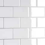 CRE8TIVE White Subway Tile Peel And Stick 12"X12" (4-SHEETS), New. Price: $28.99.