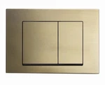 Well Made Forever Wall Mount Dual Flush Actuator Plate With Square Push Butto New. Price: $47.54.