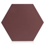 Industry Tile 7.8X9 Tribeca Hexagon Burgundy Porcelain (9.04 Sq. Ft.) New. Price: $76.00.