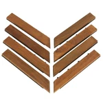 Ezfloor Corner Trim Piece Interlocking Flooring Solid Teak Wood Set Of 8 Oi New. Price: $81.14.