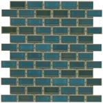 Emser Tile F51AFLO1112MOF Afloat - 11" X 12" Brick Floor And Wall Teal New. Price: $24.85.