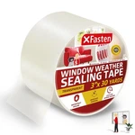 Window Sealing Tape 3"X30YDS, Heavy-duty Transparent, Residue-free Winter Use New. Price: $22.55.