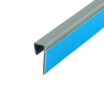 Outwater 1/4" Silver Pvc J Channel Cap Mldg W/ Adhesive - Size Options New. Price: $115.99.