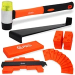 Vinyl Installation Kit 44-PIECE Laminate Wood Flooring Tools With 40 Spa New. Price: $71.23.