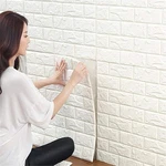 Jolov 20 Pcs 3D Wall Panels Peel And Stick - Foam Diy Self Adhesive, Water... New. Price: $60.03.