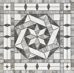 36" X Porcelain Medallion -daltile River Marble Series Polished New. Price: $340.00.