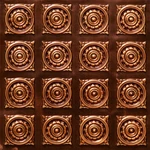 Decorative D128 Antique Copper Pvc Faux Tin Glue Up Ceiling Tiles 24 Lot 25 New. Price: $424.75.
