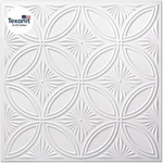 Decorative Pvc Drop Ceiling Tile 2FT X White,glue Up Panel 24. Price: $76.81.